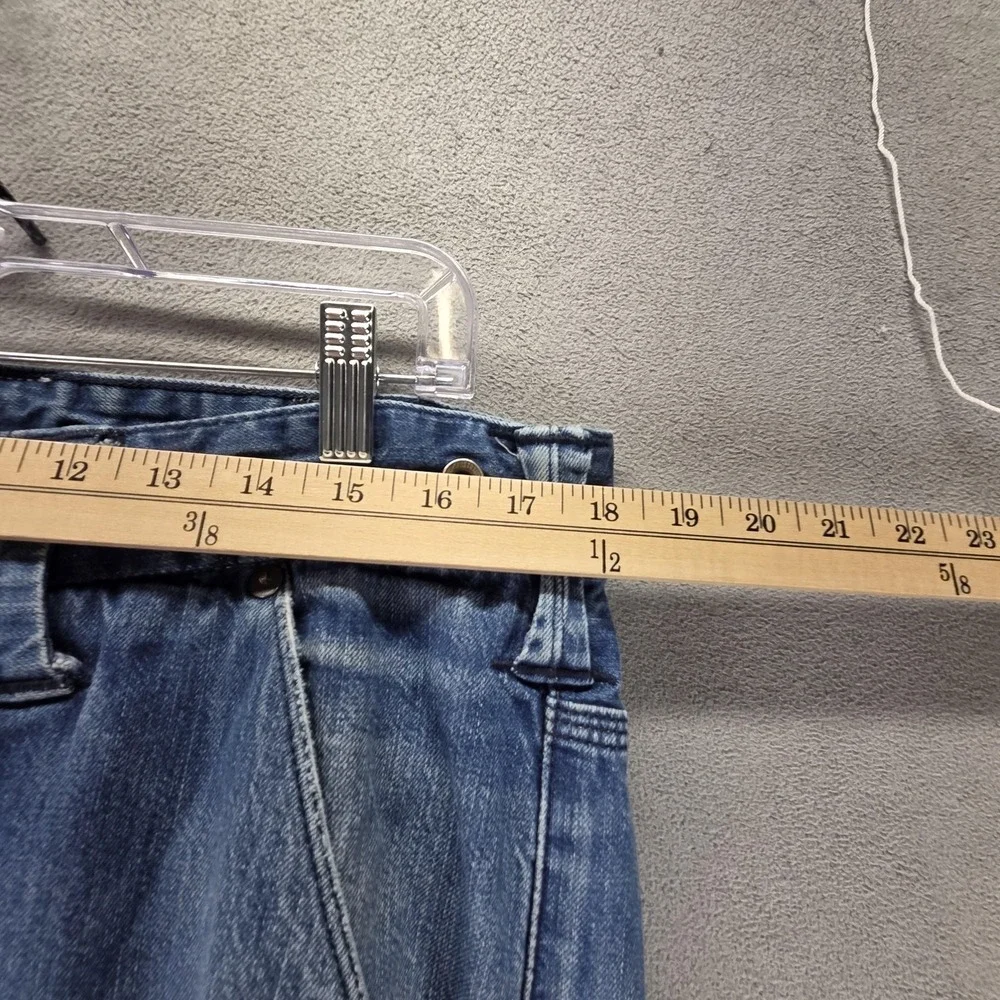 Vintage Levis Engineered Jeans Mens 34x34 Blue Buckle Back Button Fly